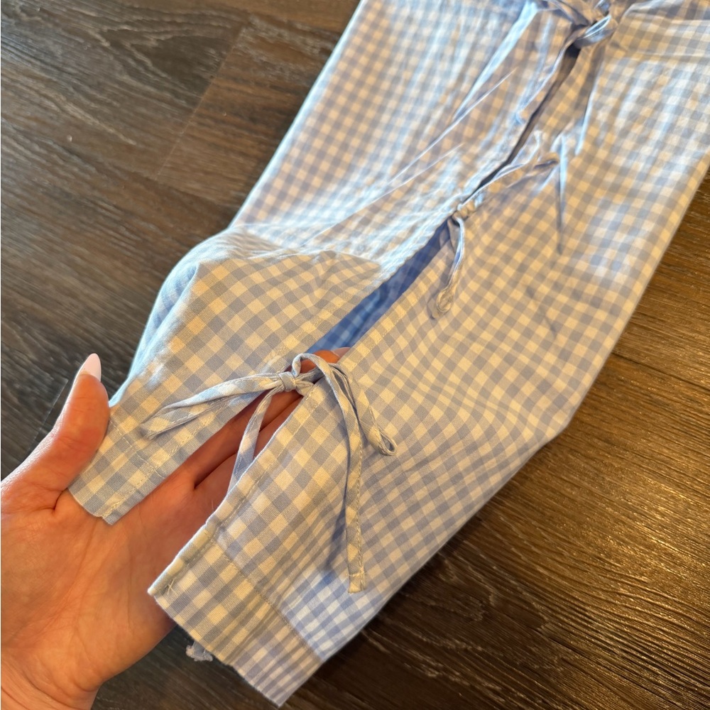 Gingham Striped Pants - Picture 7 of 8